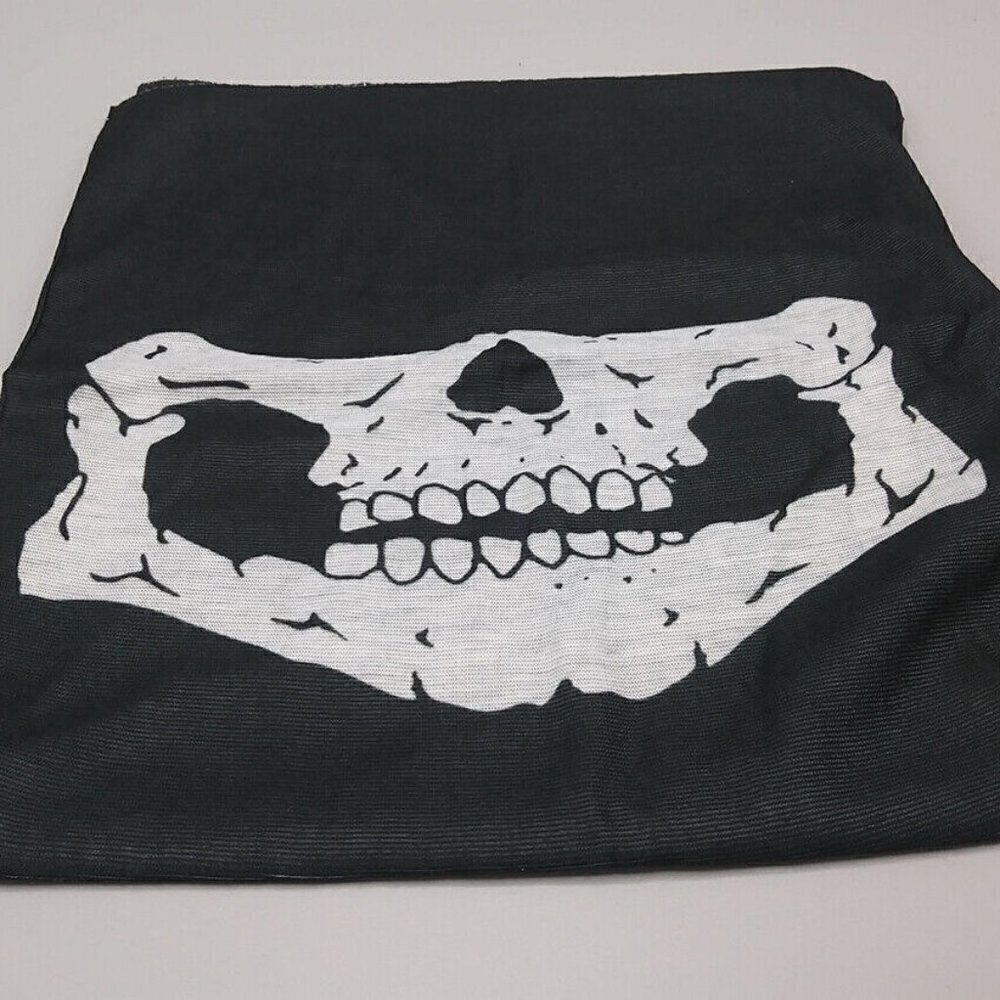 Skull Face Mask Gaiter Neck Shield Neckerchief Breathable - UNISEX -NEW - FIRM